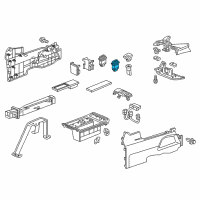 OEM 2014 Honda CR-V Switch Assembly, Heated Se Diagram - 35600-T0A-A01