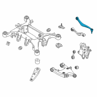 OEM 2015 BMW 750i Track Strut With Rubber Mount Diagram - 33-32-6-775-902