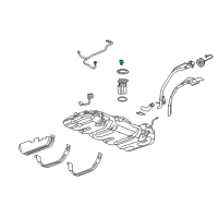 OEM Chevrolet Avalanche Tank Pressure Sensor Diagram - 12247409