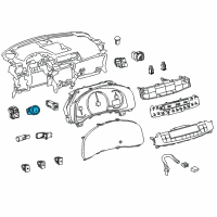 OEM Lexus Switch, Push Start Diagram - 89611-75034