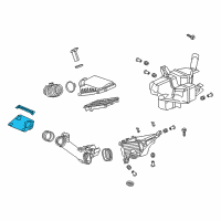 OEM 2013 Acura RDX Tube B, Air In. Diagram - 17247-R8A-A00