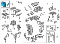 OEM 2019 Chevrolet Spark Actuator Diagram - 42541916