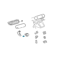 OEM Scion Bulb Diagram - 90010-01145