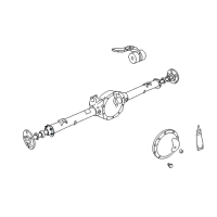 OEM 2000 Dodge Ram 1500 Van Brake Support To Axle Bolt Diagram - 3723668