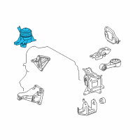 OEM 2008 Scion xD Side Mount Diagram - 12305-37190