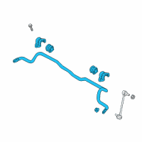 OEM 2020 Hyundai Veloster Bar Assembly-Front Stabilizer Diagram - 54810-G2000