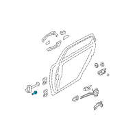 OEM 2017 Hyundai Ioniq Bolt Diagram - 64195-B8000