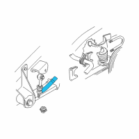 OEM 1999 GMC Jimmy Shaft-Rear Stabilizer Diagram - 15714810