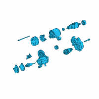 OEM 1997 Toyota T100 Starter Diagram - 28100-75090-84