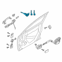 OEM Scion iA Cylinder & Keys Diagram - 69052-WB001