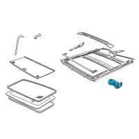 OEM 2009 Ford F-250 Super Duty Motor Assembly Diagram - 7C3Z-15790-A