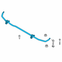 OEM BMW M8 STABILIZER, REAR AXLE Diagram - 33-55-7-856-914