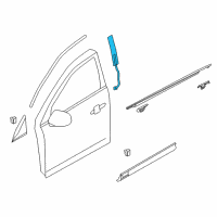 OEM Lincoln Applique Diagram - BE9Z-7420554-A