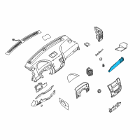 OEM FASTERNER-Instrument Panel Diagram - 68220-9GA1A