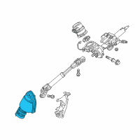 OEM 2018 Toyota C-HR Lower Boot Diagram - 45025-F4020