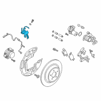 OEM 2018 Lincoln Continental Brake Hose Diagram - G3GZ-2282-G