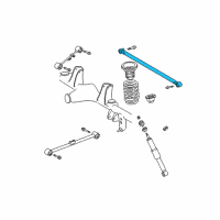 OEM 2006 Toyota Sequoia Lateral Rod Diagram - 48740-34010