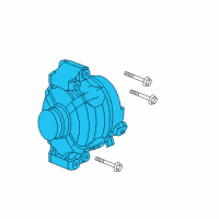 OEM Chevrolet HHR Alternator Diagram - 20758749