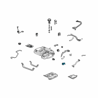 OEM 2003 Honda Pilot Valve, Vent Shut (Orvr) Diagram - 17551-S3V-A01