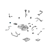 OEM Honda Pilot Gasket, Base Diagram - 17574-S0X-A01