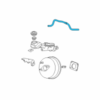 OEM 2008 Honda Civic Tube Assy., Master Power Diagram - 46402-SNX-A01