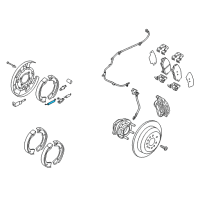 OEM Kia Spring-Shoe Return Diagram - 582682J000