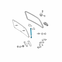 OEM 2008 Ford Escape Window Lift Cylinder Diagram - 8L8Z-7842105-A