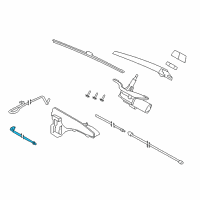 OEM 2015 BMW X5 Hose Line, Angled Diagram - 61-66-7-329-178