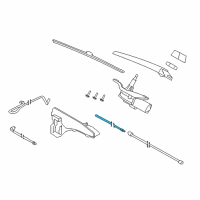 OEM 2018 BMW X5 Hose Line, Straight Diagram - 61-66-7-329-177