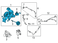 OEM 2020 Buick Encore GX Turbocharger Diagram - 55515934