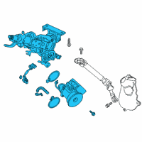 OEM 2021 Honda Passport COLUMN, STEERING Diagram - 53282-TGS-A11