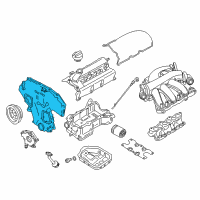 OEM 2014 Infiniti QX60 Cover Assy-Front Diagram - 13500-JA10A