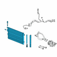 OEM Buick Condenser Diagram - 84268017