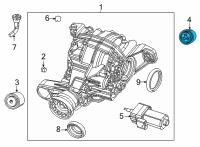 OEM Jeep Grand Cherokee L BUSHING-CRADLE Diagram - 68375860AC