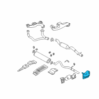 OEM 2002 Dodge Durango Shield-Exhaust Manifold Diagram - 53031044AB