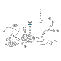 OEM 2012 Acura RL Gasket, Base Diagram - 17574-SDC-L01
