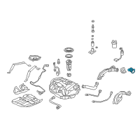 OEM 2006 Honda Element Cap, Fuel Filler (Toyoda) Diagram - 17670-SHJ-A31