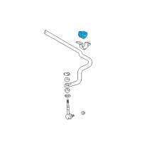 OEM 1997 Toyota Tacoma Bush, Front STABILIZER Bar Diagram - 48815-04040