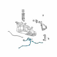 OEM 2011 Jeep Liberty Wiring-Fuel Tank Diagram - 68045589AA