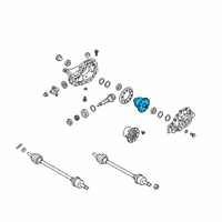 OEM Kia Stinger Case Assembly-Differential Diagram - 5302047020