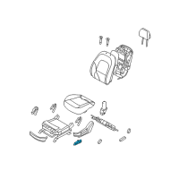 OEM Hyundai Veracruz Switch Assembly-Power Front Seat LH Diagram - 88521-3J000