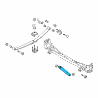 OEM Chevrolet City Express Shock Diagram - 19317054