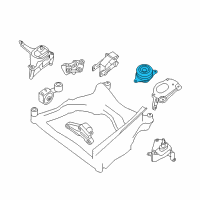 OEM Nissan Altima Engine Mounting Insulator Assembly, Front Left Diagram - 11220-JA000