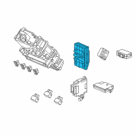 OEM 2021 Honda CR-V Unit Assembly-, Bcm Diagram - 38809-TLC-A31