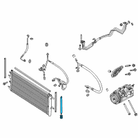 OEM 2019 Lincoln MKC Drier Diagram - EJ7Z-19C836-A