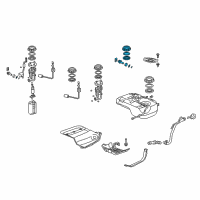 OEM 2013 Acura MDX Regulator Set, Pressure Diagram - 17052-STX-A00