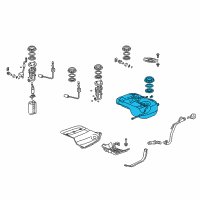 OEM 2013 Acura ZDX Tank Set, Fuel Diagram - 17044-SZN-A02