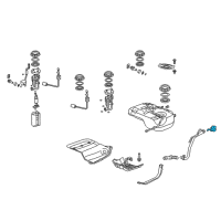 OEM 2010 Acura ZDX Cap, Fuel Filler Diagram - 17670-SZN-A01