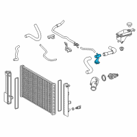 OEM 2018 Toyota Corolla iM Pipe Diagram - 16577-37030