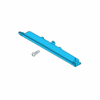 OEM 2018 Ford Focus High Mount Lamp Diagram - 8A6Z-13A613-Q